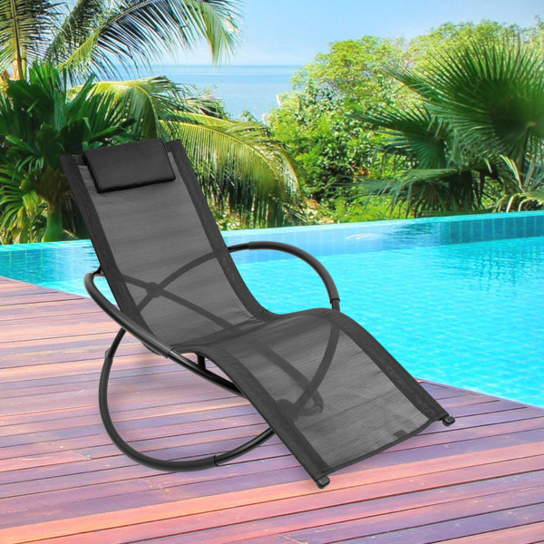 Hard plastic online outdoor rocking chairs